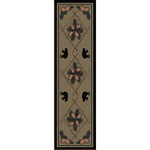 Pinecone & Bears Rug - 2 x 8