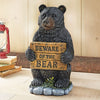 Beware of the Black Bear Sculpture - CLEARANCE