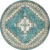 Sedona Nights Turquoise Rug - 8 Ft. Round