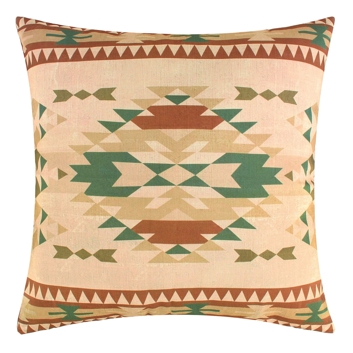 Lake Sunset Bears Decorative Pillow