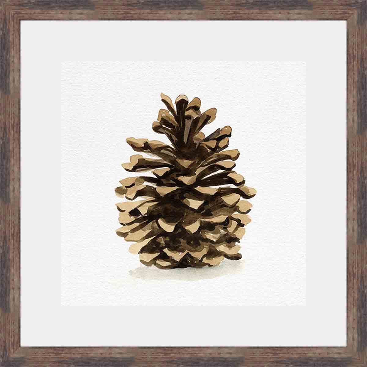 Pinecone Profile I Wall Art
