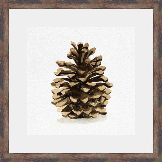 Pinecone Profile I Wall Art