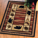 Camp Wild Rug - 2 x 8