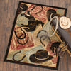 Cowboy Icons Rug - 8 x 10