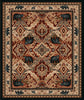 Black Bear Manor Rug - 11 x 13