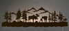 Moose Family Back Lit Wall Art