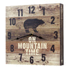 Bear Mountain Time Wall Clock