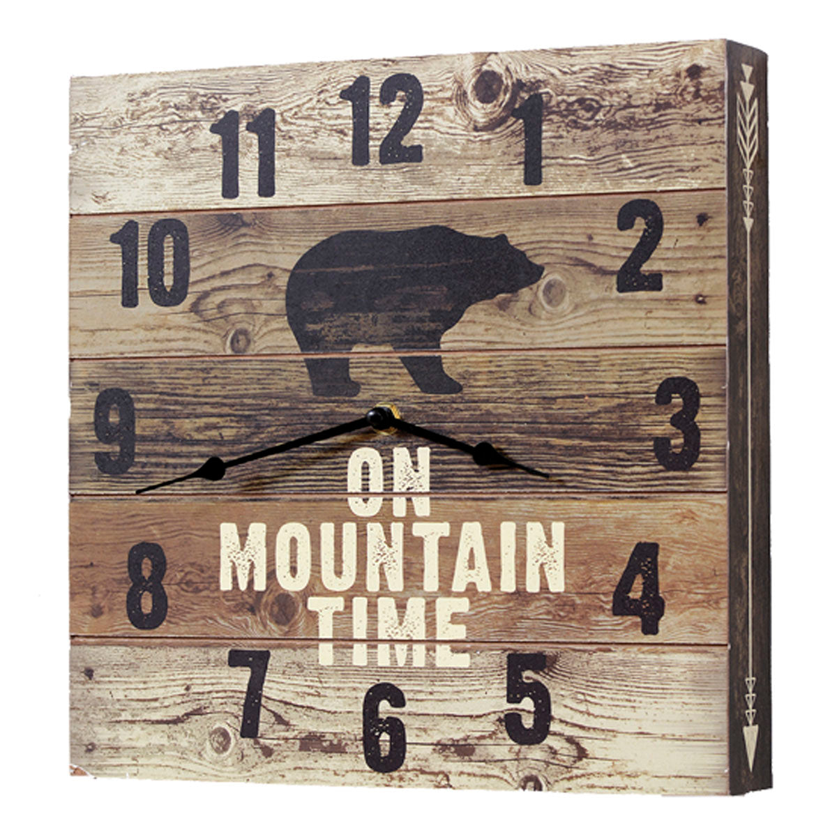 Bear Mountain Time Wall Clock