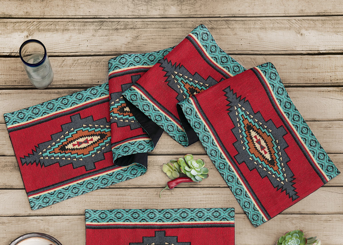 Ruby Canyon Table Runner - SALE - OUT OF STOCK UNTIL 07/11/2026