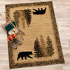 Timberland Trails Bear Rug - 2 x 8