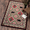 Quilted Forest Rug - 3 x 4