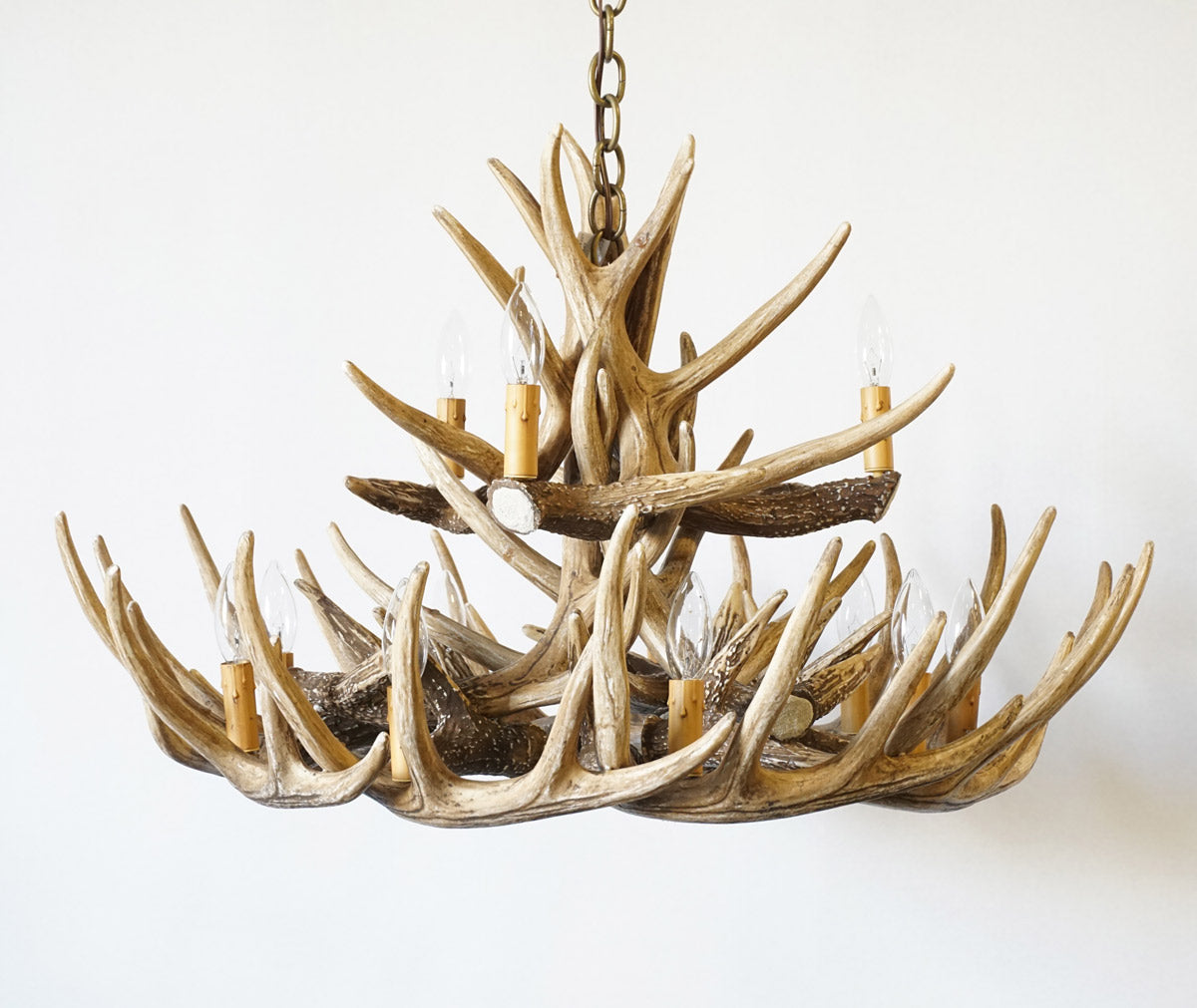 Whitetail Antler Chandelier - 15 Light