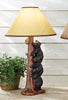 Three Black Bears Table Lamp - SALE