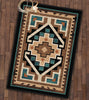 Aztec River Rug - 5 x 8