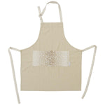 Faux Fawn Hide Apron