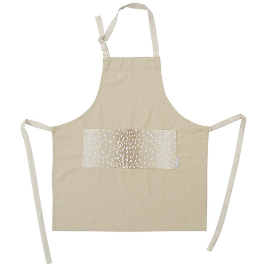 Faux Fawn Hide Apron