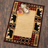 Black Bear Traditions Rug - 8 x 10