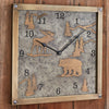 Mountain Pines Wall Clock