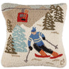 Gondola Run Hooked Wool Pillow - OUT OF STOCK UNTIL 09/03/2026