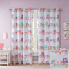 Colorful Owls Blackout Panel - 63 Inch