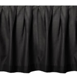 Black Night Gathered Bedskirt - Queen