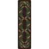 Pinecone Wreath Rug - 2 x 8