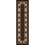 Bear Retreat Brown Rug - 2 x 8