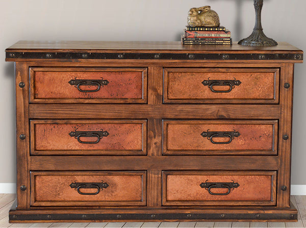 Natural Patina Copper Dresser