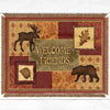 Woodland Friends Throw Blanket - Small