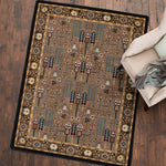 Turquoise Passage Rug - 4 x 5