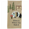Bear Trailer Trip Embroidered Dishtowels - Set of 6