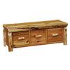 Cedar 3 Drawer Entry Bench