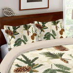 Pinecones and Wildlife Comforter Sham