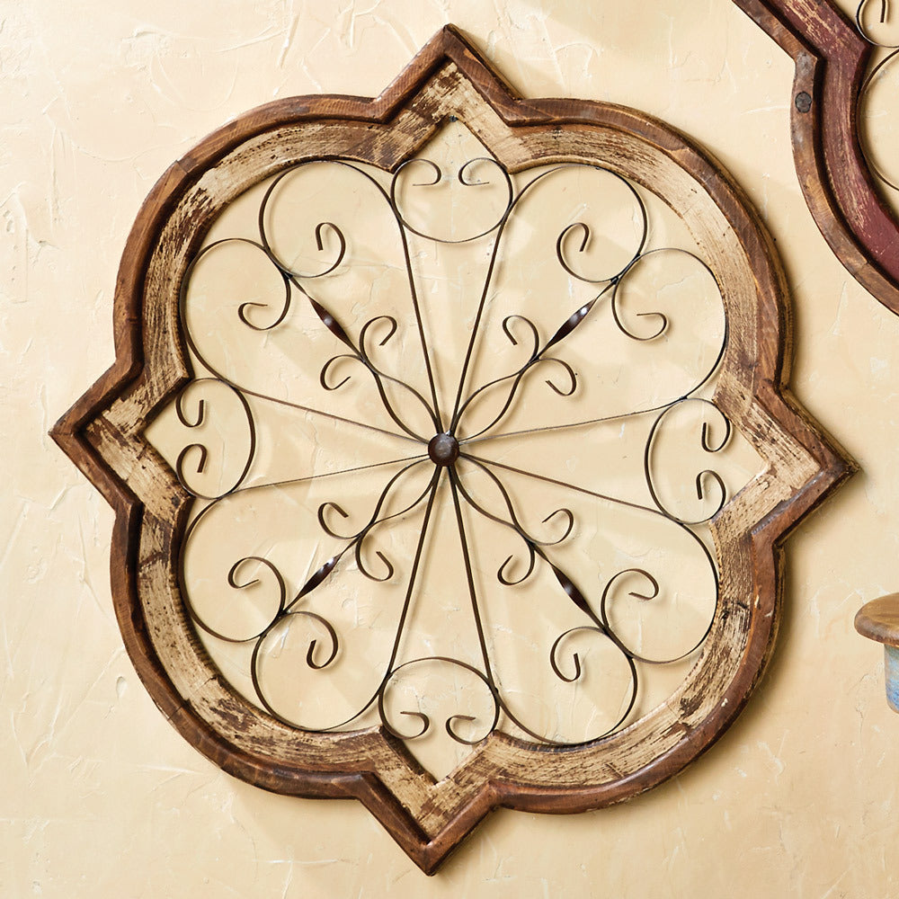 Hacienda Window Wall Art - White