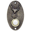 Stately Deer Oval Doorbell