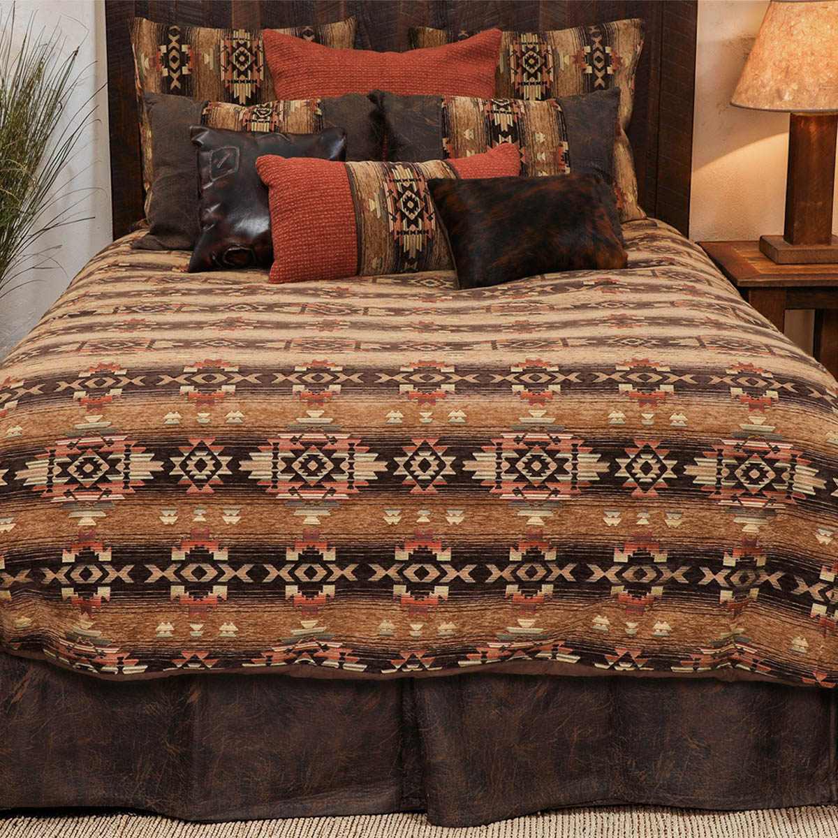 Hitchin' Post Desert Duvet Cover - Super Queen