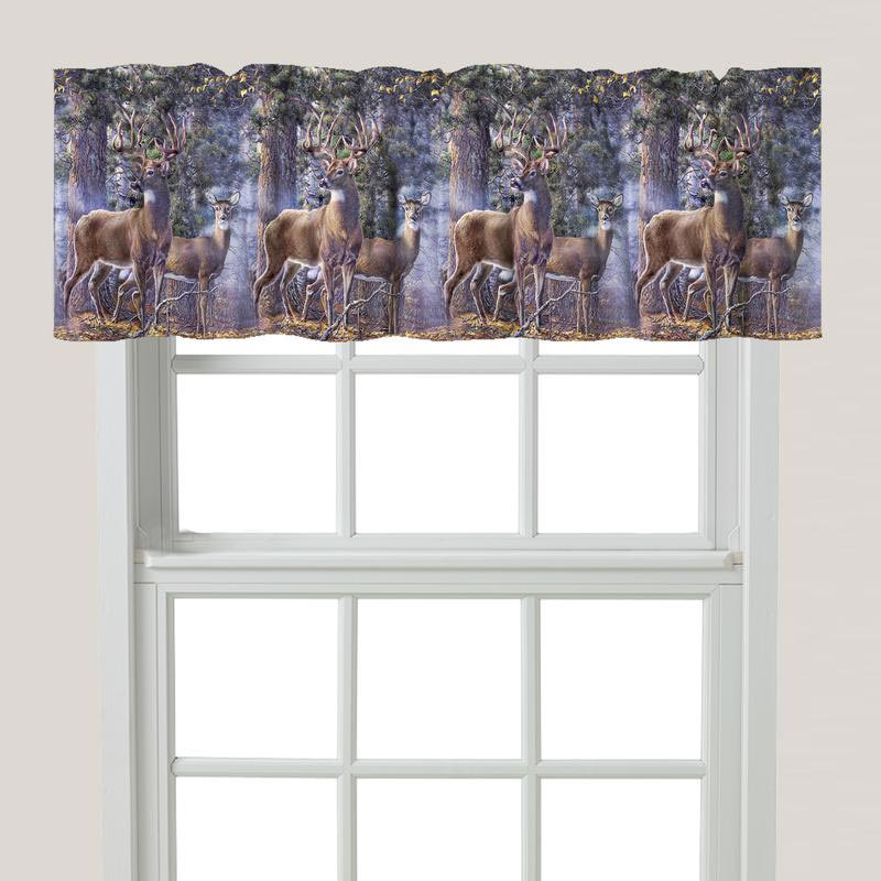 Buck & Doe Window Valance