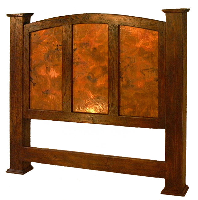Kendra Headboard with Copper Panels - Queen