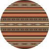 Old Monterey Rug - 8 Ft. Round