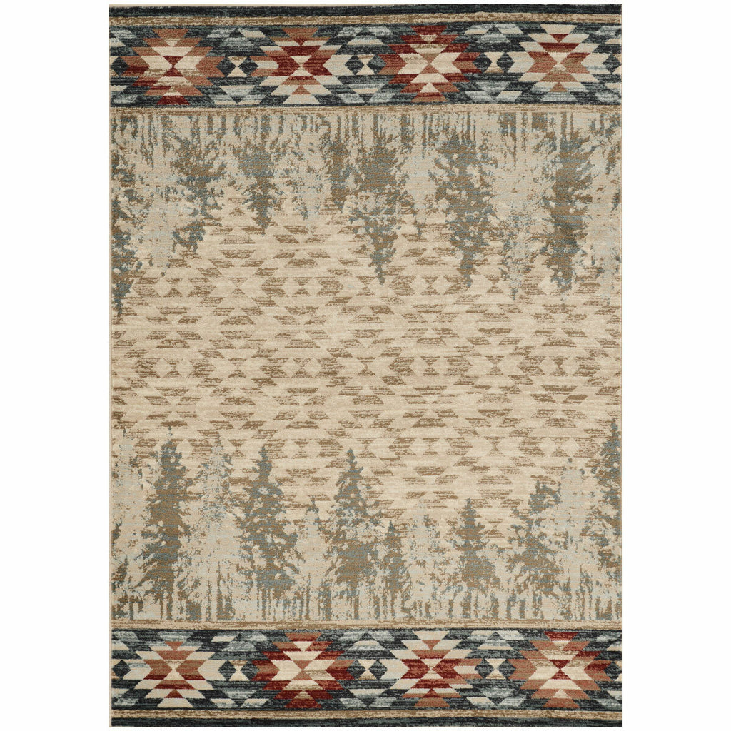 Wasatch Pines Rug - 5 x 8