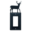 Wrought Iron Deer Single GFI Cover - OUT OF STOCK UNTIL 07/18/2026