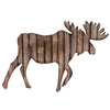 Moose Silhouette Wood Wall Art