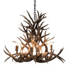 Magnolia Mule Deer Chandelier - 8 Light