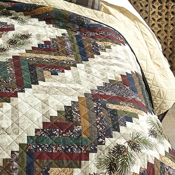 Serenity Pinecones Throw