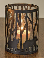 Woodland Bear Votive Candle Holder- SALE