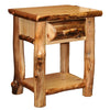 Aspen 1 Drawer Nightstand with Shelf