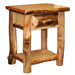 Aspen 1 Drawer Nightstand with Shelf