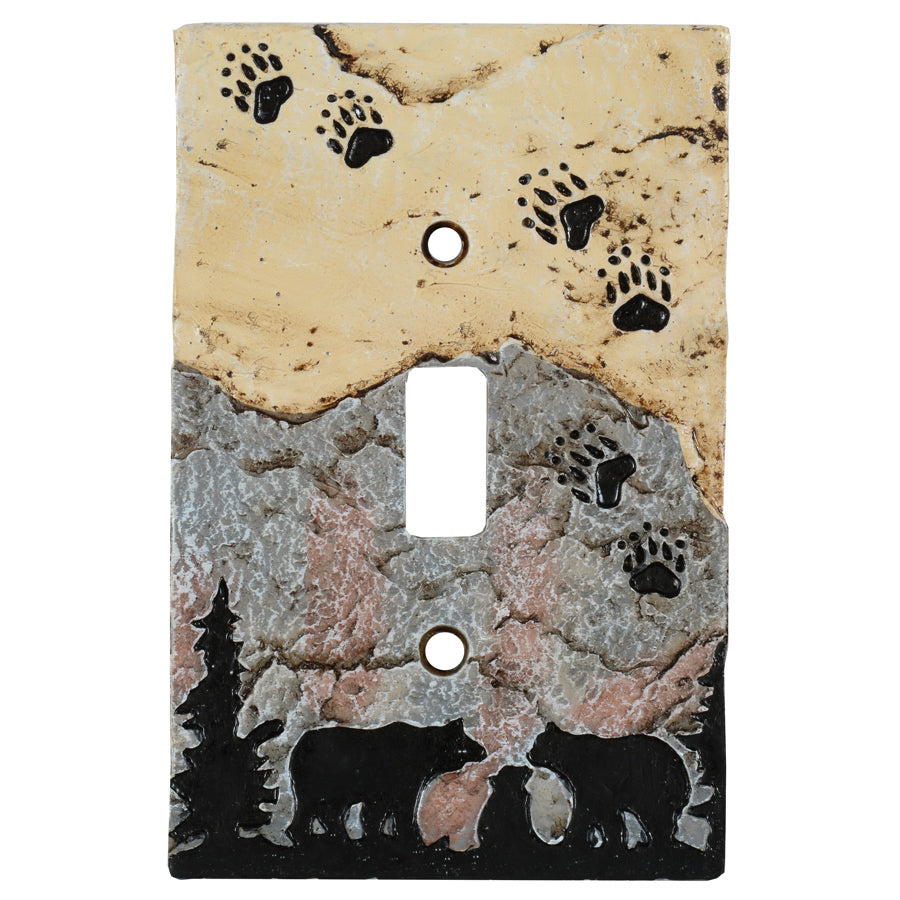 Bear Tracks Stone Single Switch