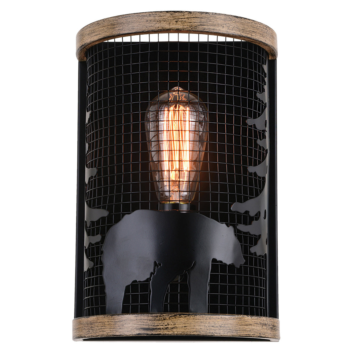 Bear Horizon Wall Sconce