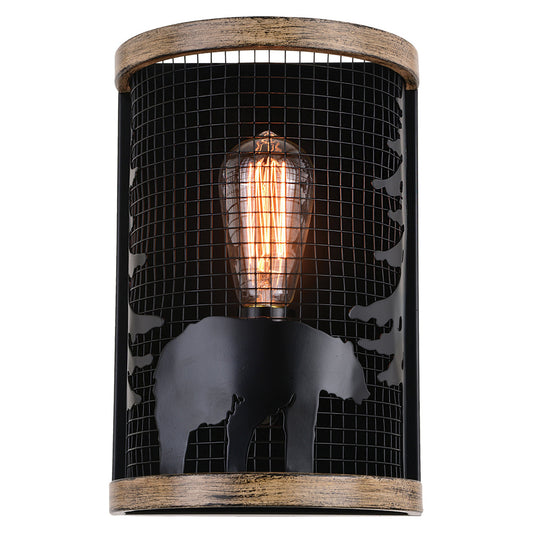 Bear Horizon Wall Sconce